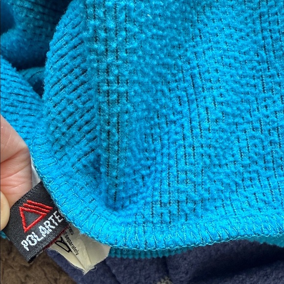 MEC Polartec VIntage Blue Long Sleeve Top Size Medium Women's - Picture 4 of 5